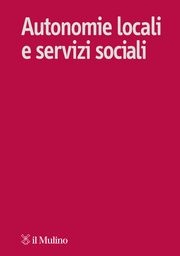 Cover of the journal Autonomie locali e servizi sociali - 0392-2278