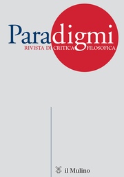 Cover: Paradigmi - 1120-3404