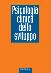 Cover of the journal Psicologia clinica dello sviluppo - 1824-078X