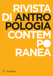 Cover of the journal Rivista di antropologia contemporanea - 2724-3168
